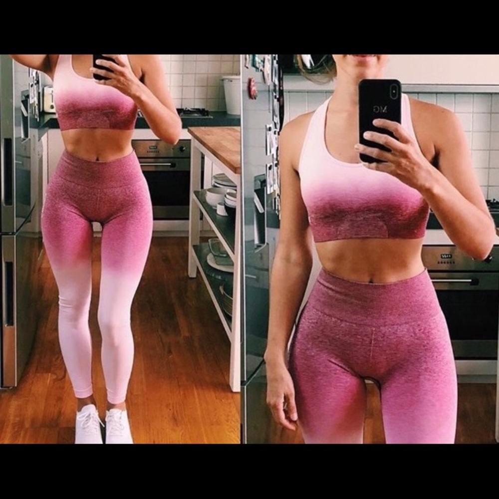 Gymshark ombré set (3) piece